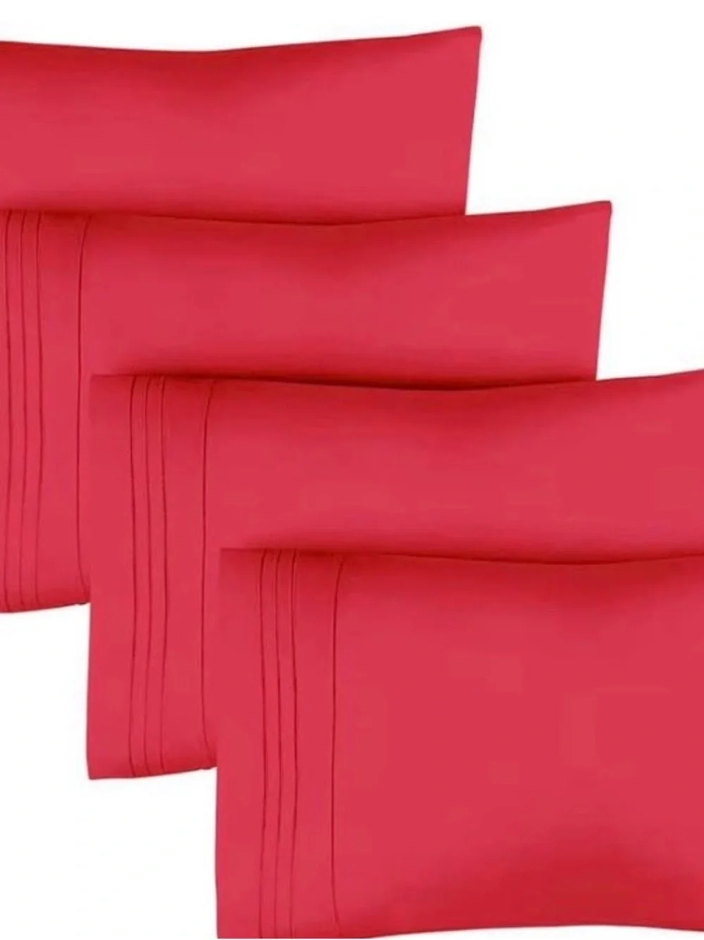 Utopia Bedding Envelope Pillow Cases Queen Size 4 Pack NEW